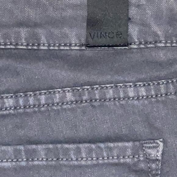 VINCE Women's Skinny Stretch Jeans in Charcoal Gray Size 26 x 29 DV133B-2096 - Picture 9 of 9